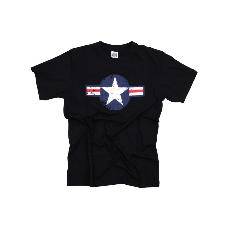 T-SHIRT AIR FORCE STAR &amp; BARS
