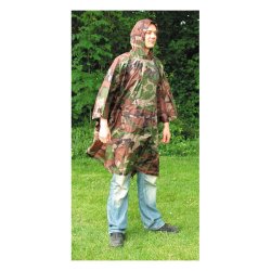 PONCHO WOODLAND CAMO