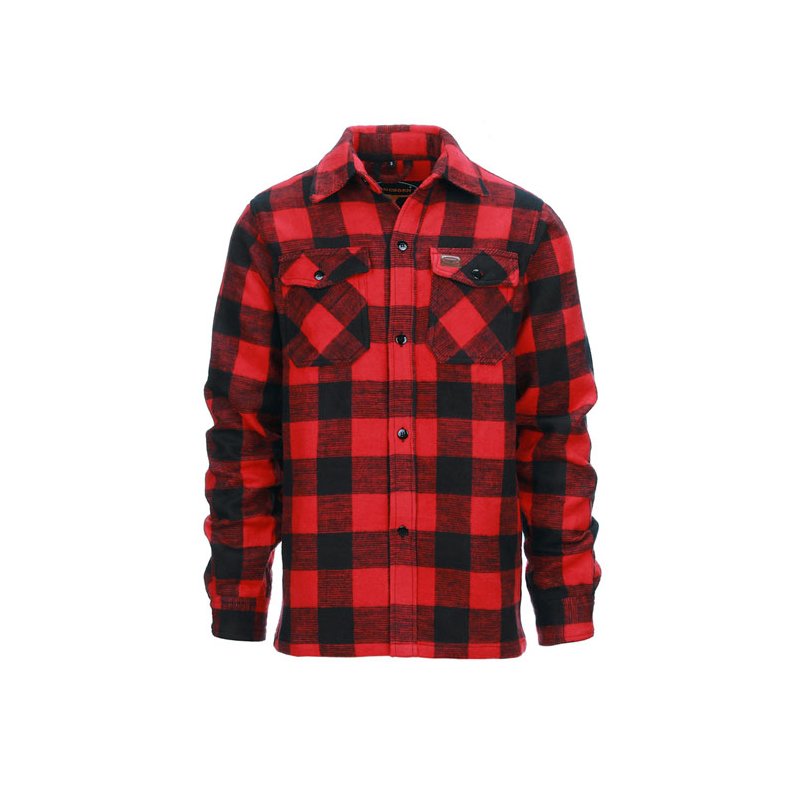 LUMBERJACK FLANNEL SHIRT CHECKERED RED/BLACK 