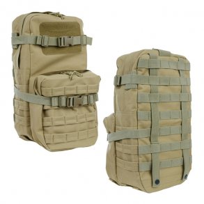 MOLLE ADD ON BACKPACK GREEN 100% NYLON; DIMENSIONS 45X25X20 CM