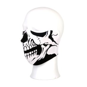 Half Mask, Neoprene, Skull Face