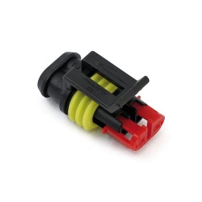 NAMZ, DELPHI O2 SENSOR CONNECTOR. FEMALE PLUG. 2-PIN 