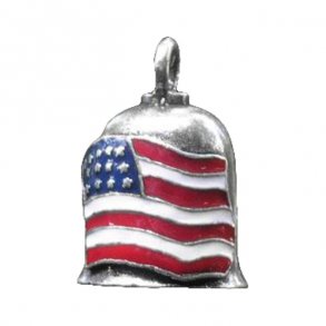 KLOKKE COLORED AMERICAN FLAG GREMLIN BELL