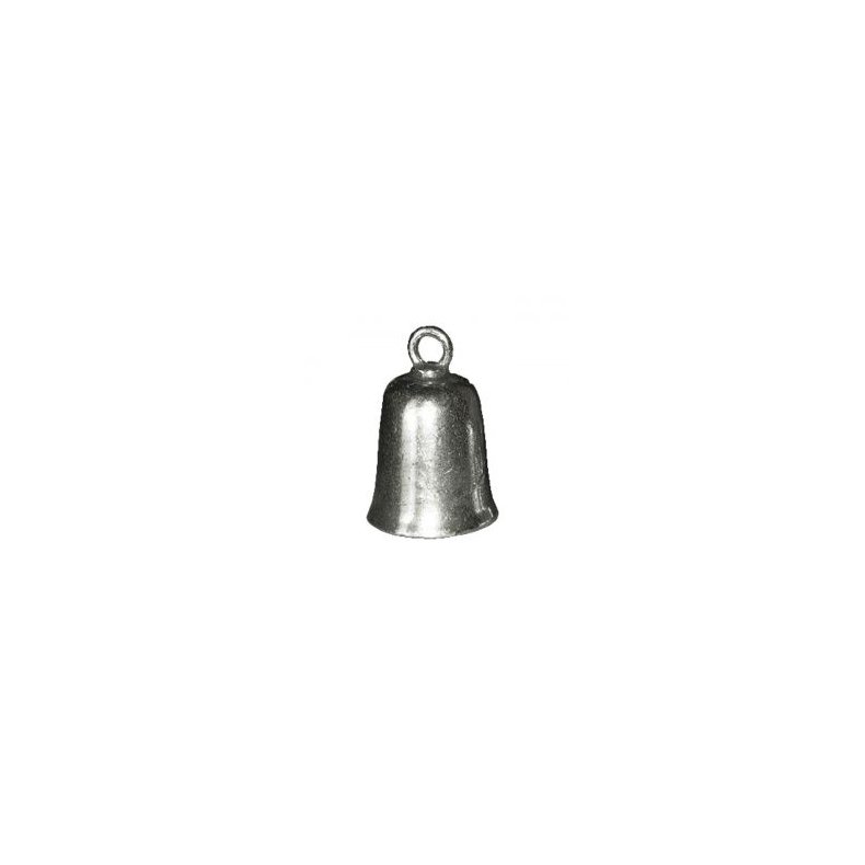 PLAIN LARGE PEWTER GREMLIN BELL