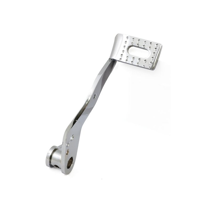 BRAKE PEDAL, OEM STYLE. CHROME OEM style reproduction replacement. 