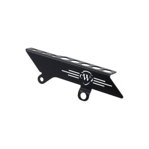 CULT-WERK, UPPER BELT GUARD. BLACK  Softail: 18-20(NU)FXBR Breakout; 18-21 FXBRS Breakout