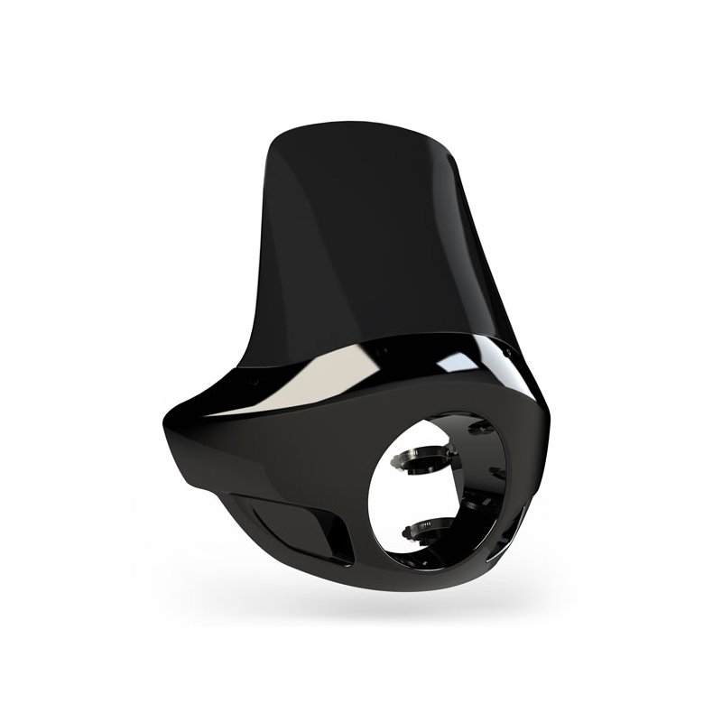 BURLY CLUB FAIRING TALL ABS Universal installation on most bikes with 35mm to 49mm forks. 