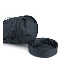 KURYAKYN MOMENTUM FREELOADER DUFFLE BAG Black; 12" wide/diameter x 18" tall (21" tall when expanded)