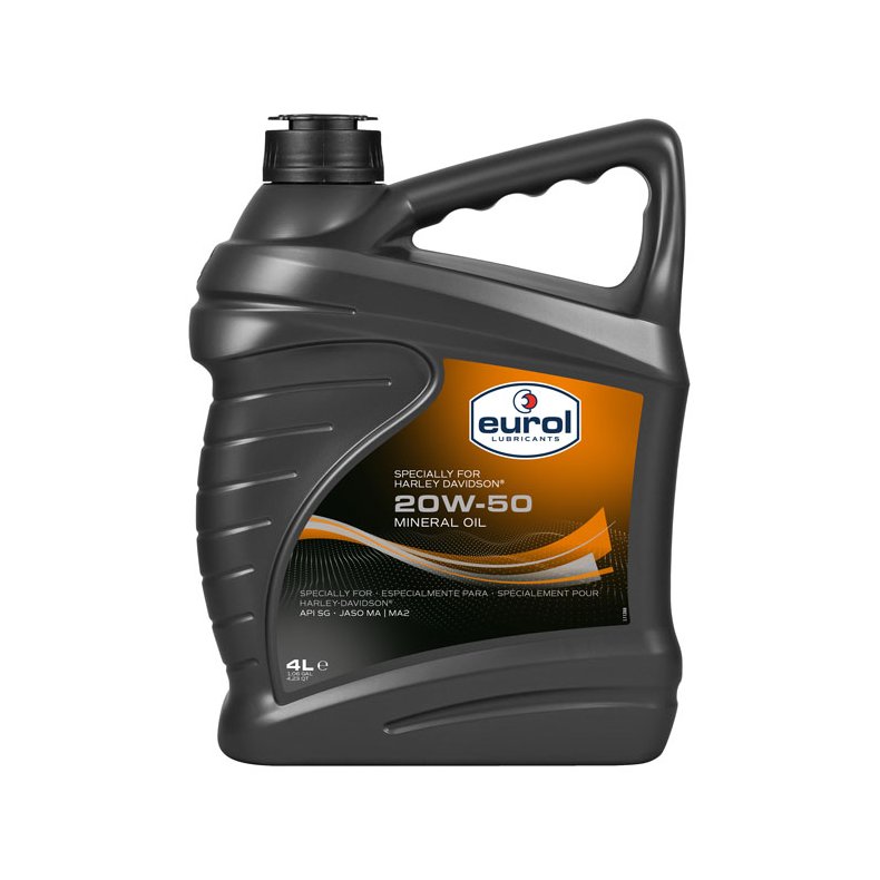 Eurol, motor oil 20W50 SG/CD Mineral. 4L Motor oil. High quality multigrade. API SG/CD JASO MA, MA2.