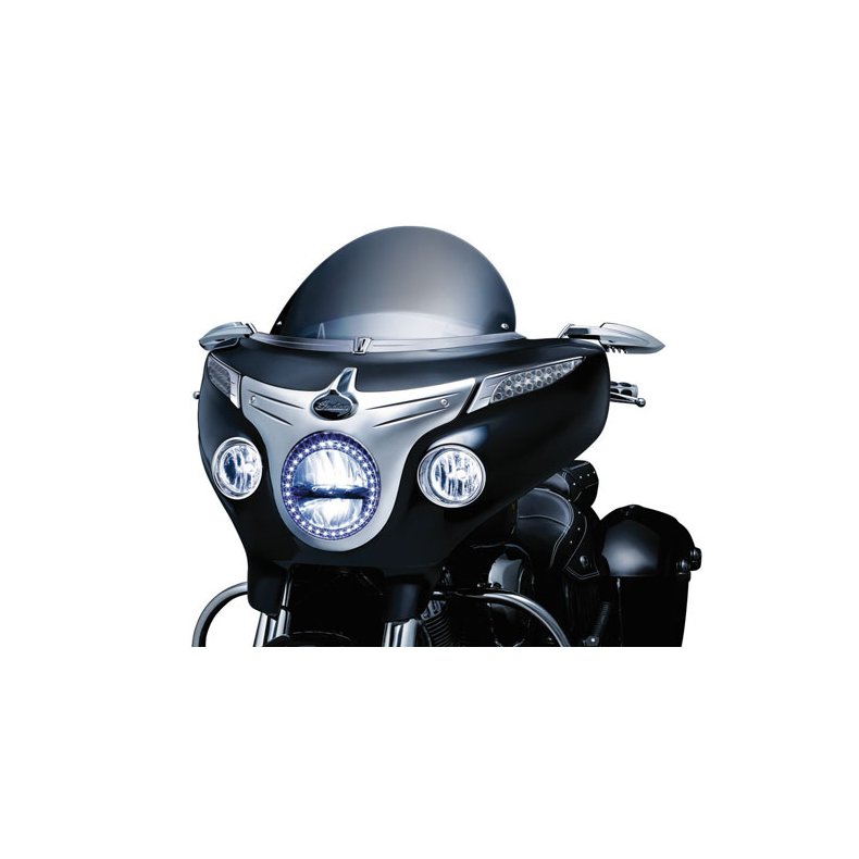 KURYAKYN FAIRING TURN SIGNAL TRIM Chrome;