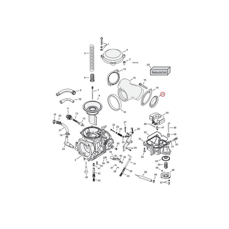 MANIFOLD TO CYL/ HEAD WITH 90-UP STYLE MANIFOLD