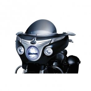 KURYAKYN DRIVING LIGHT BEZELS Chrome; 