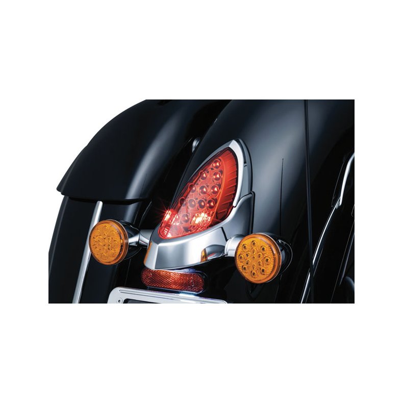 KURYAKYN, TAILLIGHT TOP TRIM Chrome