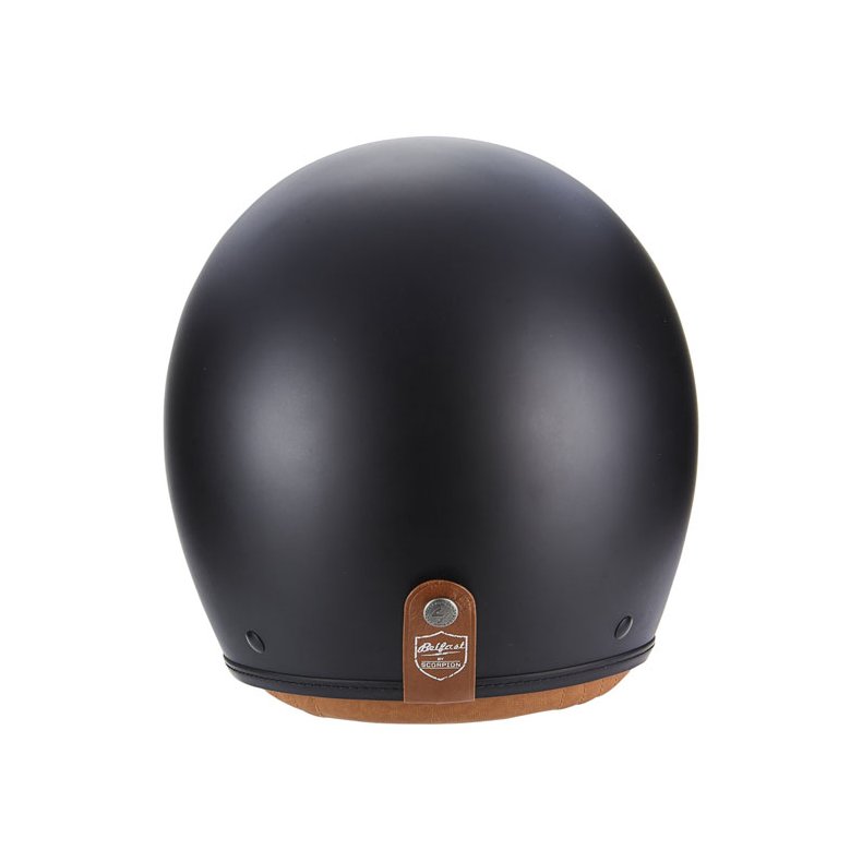 SCORPION BELFAST JET HELMET LUXE MATTE BLACK