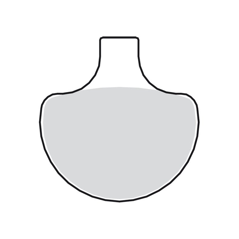 SBS, BRAKE PADS. STREET CERAMIC (ORGANIC) 