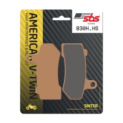 SBS, brake pads. Street Excel 08-24 FLT/Touring