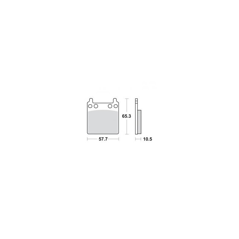 BRAKE PAD   Fits: > PM 162X2