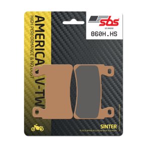 SBS, brake pad set. Street Excel Front: 15-24 Softail; 08-12 (NU) XR1200