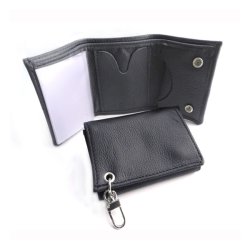 AMIGAZ  SOFT LEATHER TRIFOLD WALLET