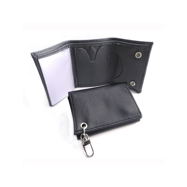 AMIGAZ  SOFT LEATHER TRIFOLD WALLET