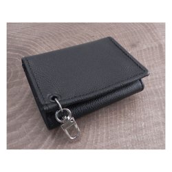 AMIGAZ  SOFT LEATHER TRIFOLD WALLET