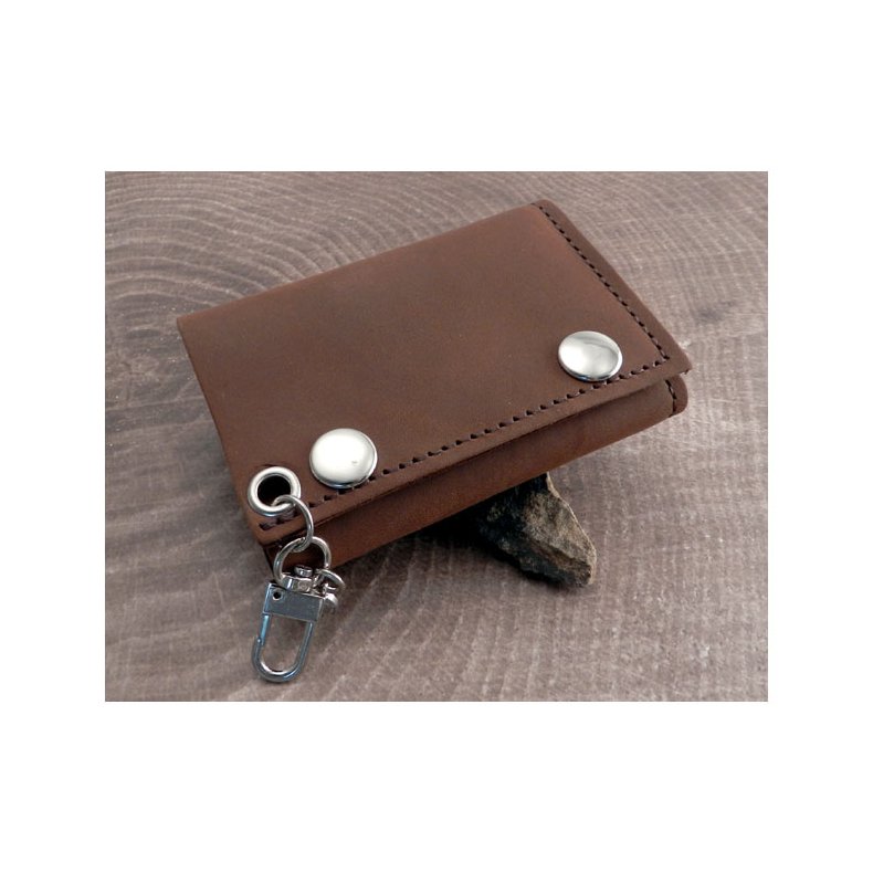 AMIGAZ  SOFT LEATHER TRIFOLD WALLET