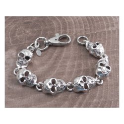 AMIGAZ MONSTER SKULL CHAIN BRACELET 8,5" 