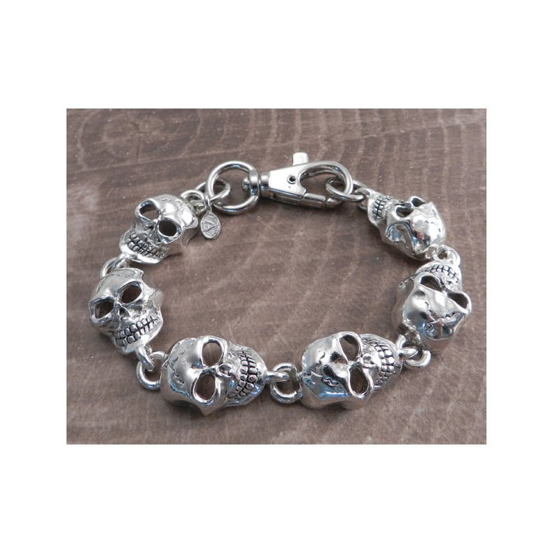 AMIGAZ MONSTER SKULL CHAIN BRACELET 8,5" 