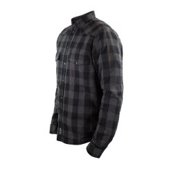 JOHN DOE KEVLAR LUMBERJACK SHIRT GREY/BLACK