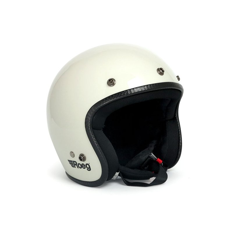 ROEG JETT HELMET FOG WHITE (ECE GODKENDT) 