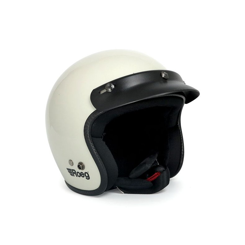 ROEG JETT HELMET FOG WHITE (ECE GODKENDT) 