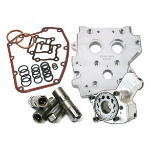 FEULING, HP+ OILING SYSTEM KIT FOR TWIN CAM Compatible with chain and gear drive camshafts.06-17