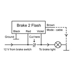 AXEL JOOST ELEKTRONIC, BRAKE 2 FLASH MODULE