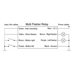 AXEL JOOST ELEKTRONIK, MULTI FLASHER RELAY