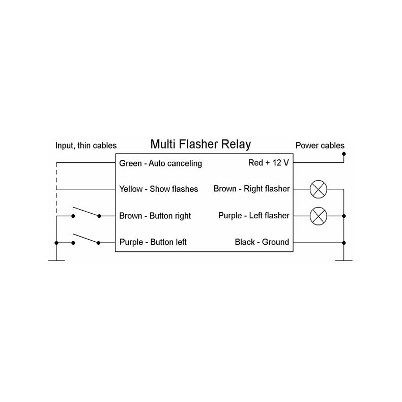 AXEL JOOST ELEKTRONIK, MULTI FLASHER RELAY