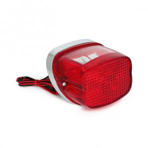 TAILLIGHT, LATE STYLE ECE approved  Fits: > 73-98 H-D 