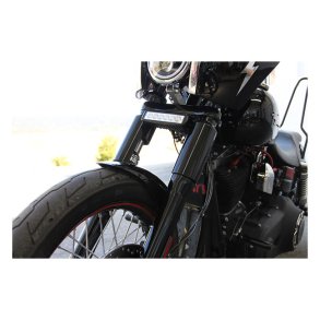 2-piece lower fork tube cover kit. softail: 18-20(NU) FXBB Street Bob 107; 21-24 FXBBS Street Bob mm