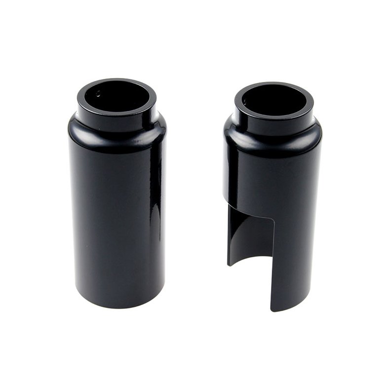 2-piece lower fork tube cover kit. softail: 18-20(NU) FXBB Street Bob 107; 21-24 FXBBS Street Bob mm