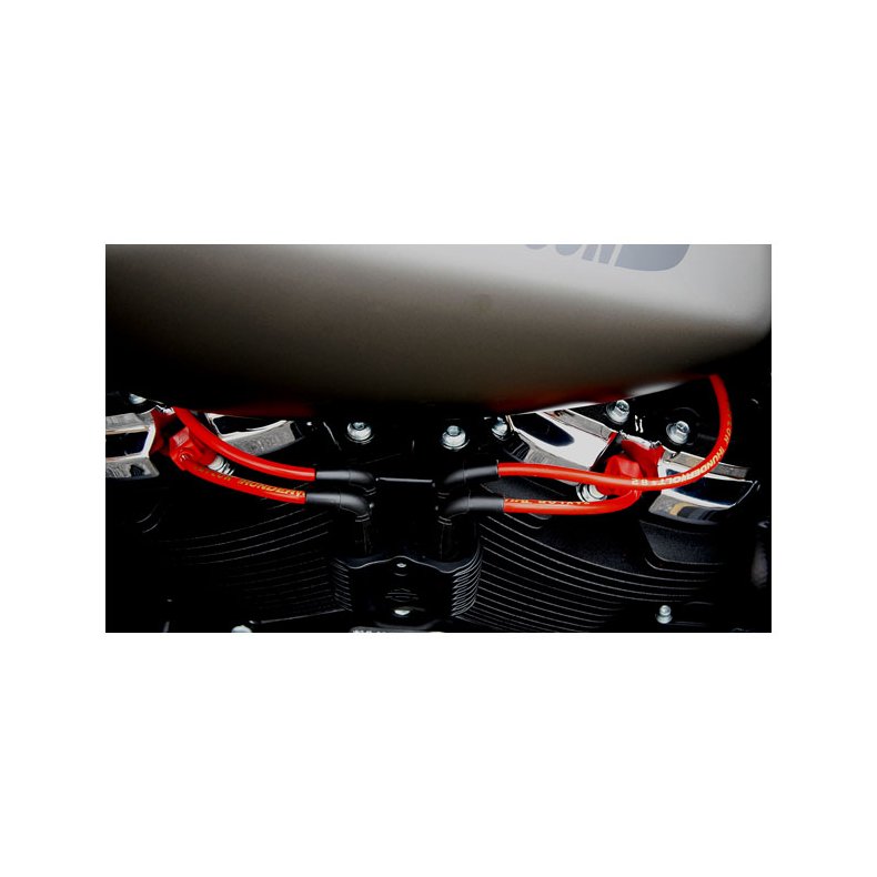 TAYLOR, 8.2MM THUNDERVOLT SPARK PLUG WIRE SET. 18-23 M8 Softail