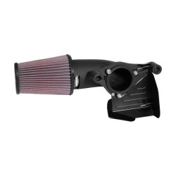 K&N, AIRCHARGER PERFORMANCE AIR CLEANER KIT. BLACK  M8