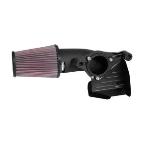 K&N, AIRCHARGER PERFORMANCE AIR CLEANER KIT. BLACK  M8