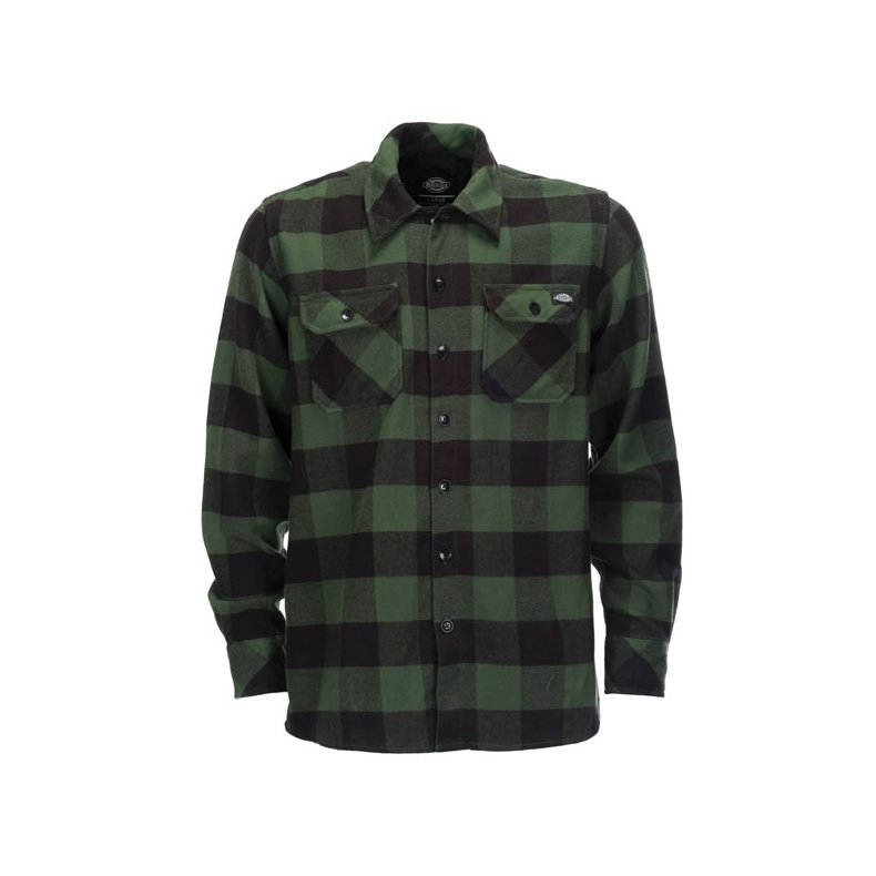 DICKIES SACRAMENTO SHIRT PINE GREEN