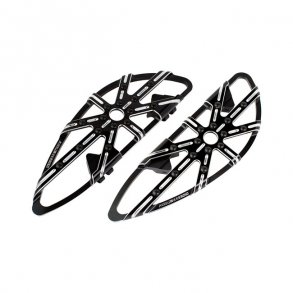 NESS 10-GAUGE RIDER FLOORBOARDS.Fits: > 14-20 Chief, Chieftain, Springfield, Roadmaster