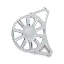 NESS 10-GAUGE TRANSMISSION PULLEY COVER,  15-18 Indian Scouts