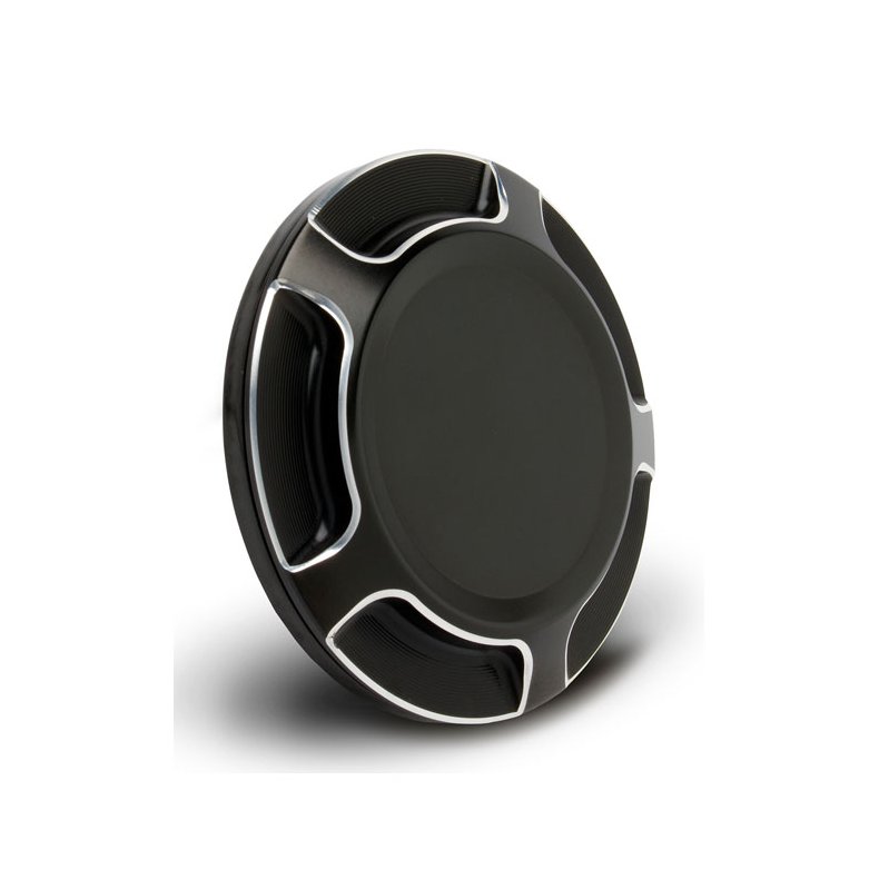 NESS, BEVELED GAS CAP, Fits: > 15-20 Indian Scouts; 16-18(NU)Victory Octane