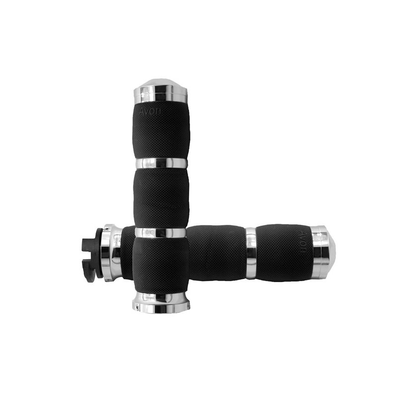 AVON AIR CUSHIONED GRIPS,  Fits: > 15-20 Indian Scouts