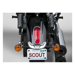 NC CAST REAR FENDER TIP CHROME