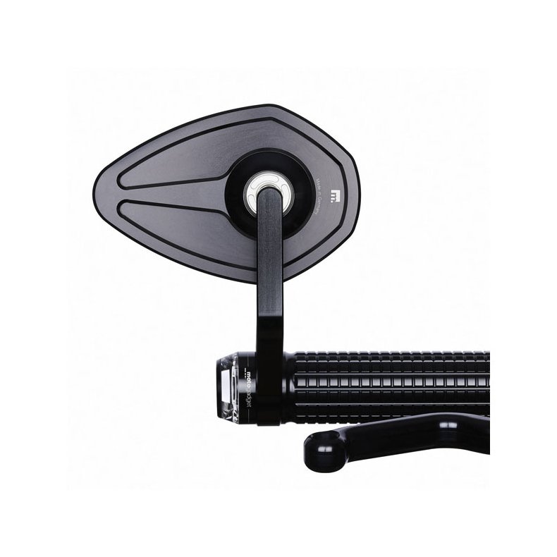 MOTOGADGET M.VIEW FLIGHT GLASSLESS HANDLEBAR END MIRROR 