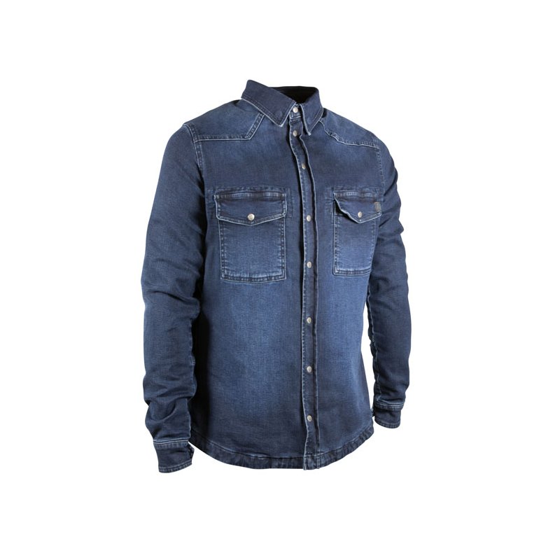 JOHN DOE MOTOSHIRT XTM DENIM DARK USED