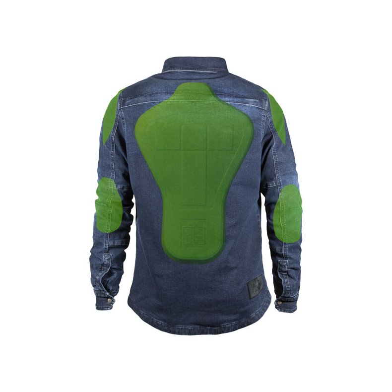 JOHN DOE MOTOSHIRT XTM DENIM DARK USED